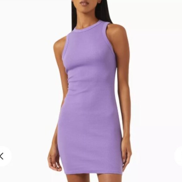 SKIMS Soft Lounge Tank Dress | Purple | Size M 💜 NWOT - Picture 1 of 7